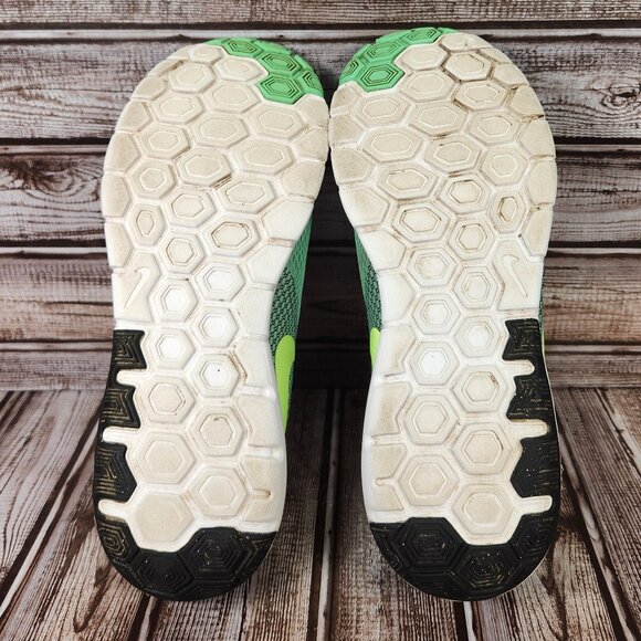 NIKE Flex Experience RN 6 Womens 9 Green Black Running Sneakers Shoes 881805-300 - Picture 8 of 9
